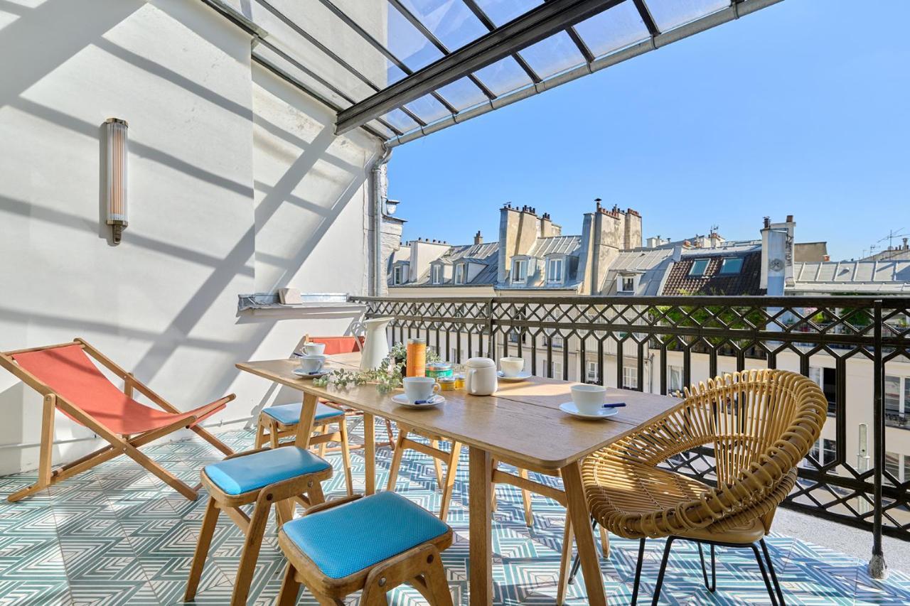 Apartment Center Of Paris With Terrace By Studio Prestige Ngoại thất bức ảnh