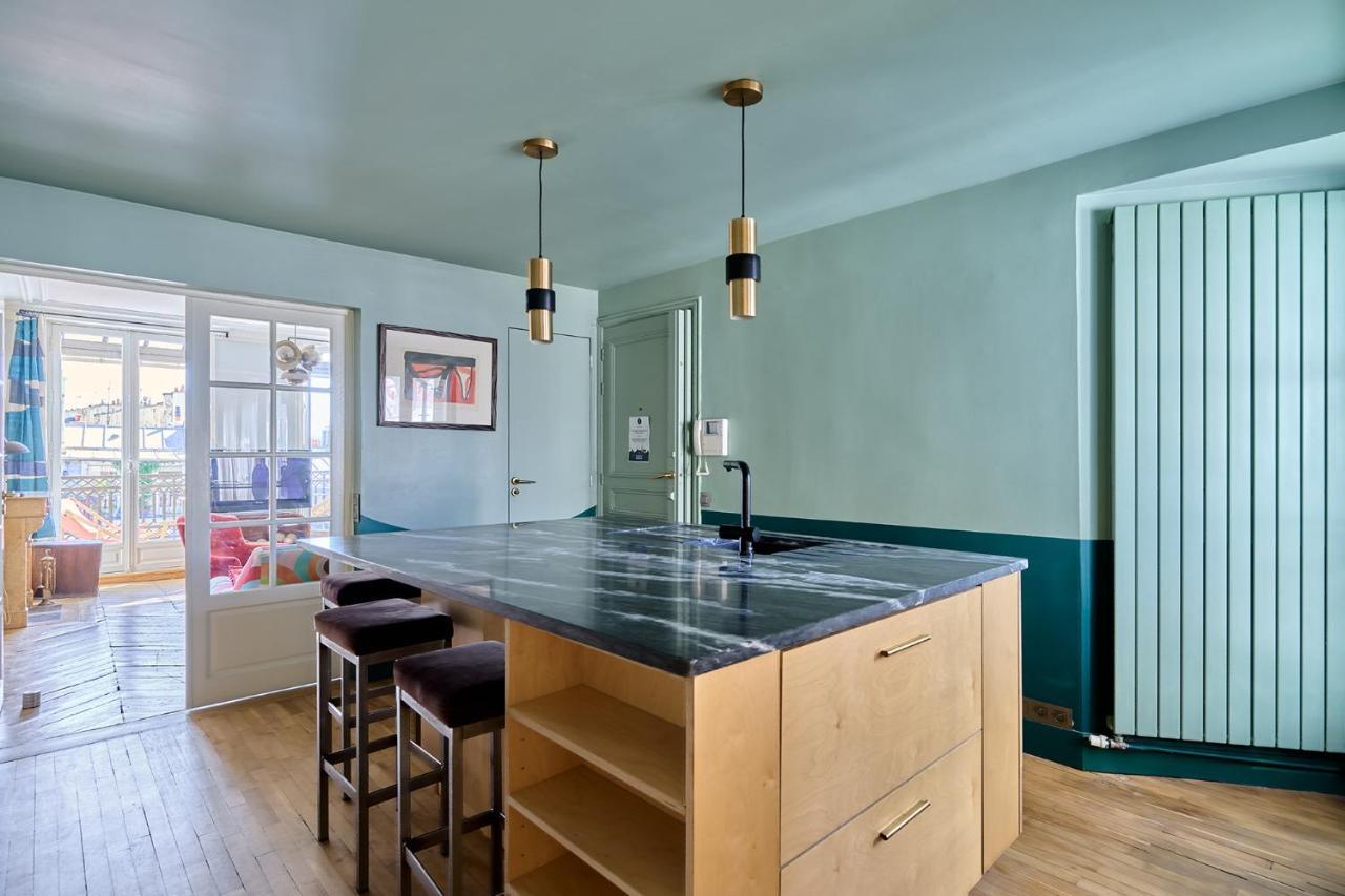 Apartment Center Of Paris With Terrace By Studio Prestige Ngoại thất bức ảnh