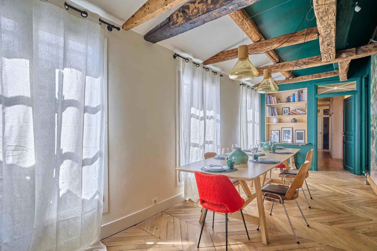 Apartment Center Of Paris With Terrace By Studio Prestige Ngoại thất bức ảnh
