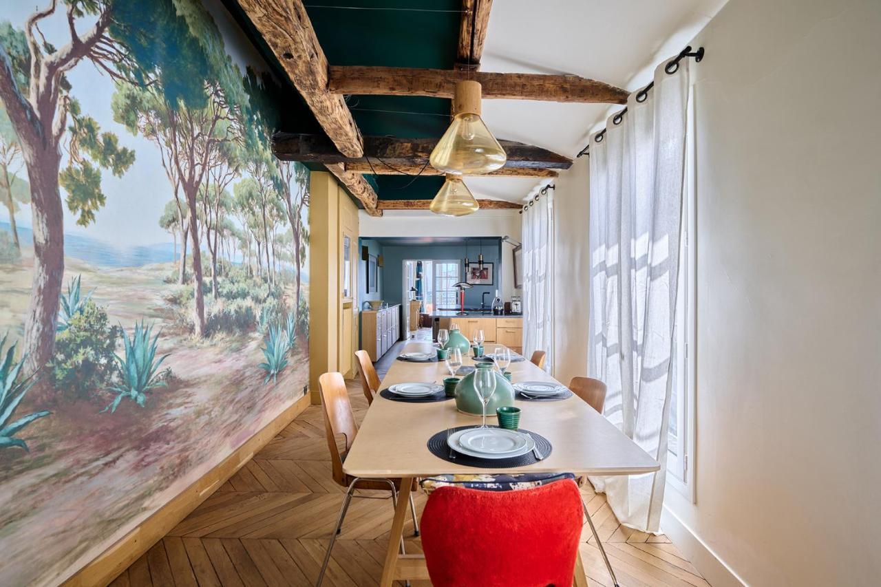 Apartment Center Of Paris With Terrace By Studio Prestige Ngoại thất bức ảnh