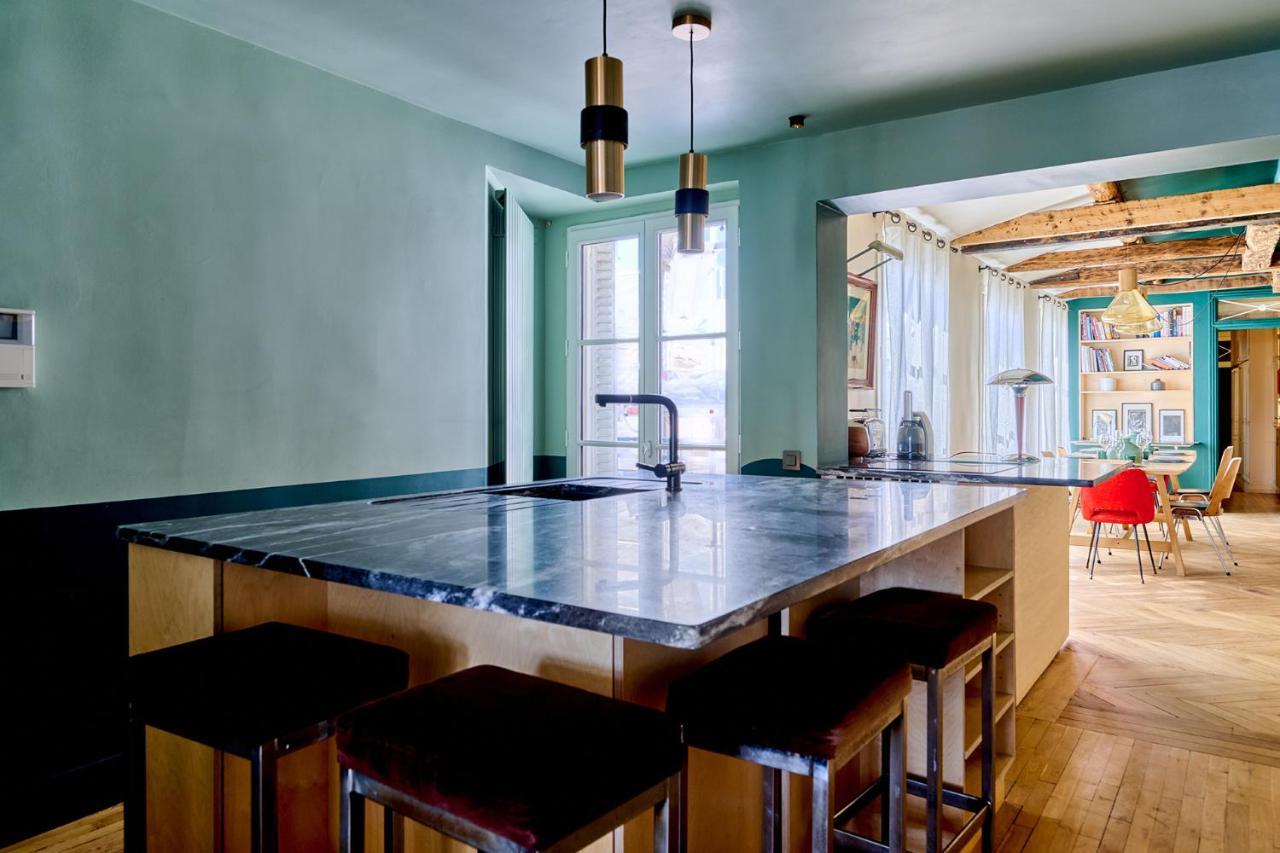 Apartment Center Of Paris With Terrace By Studio Prestige Ngoại thất bức ảnh