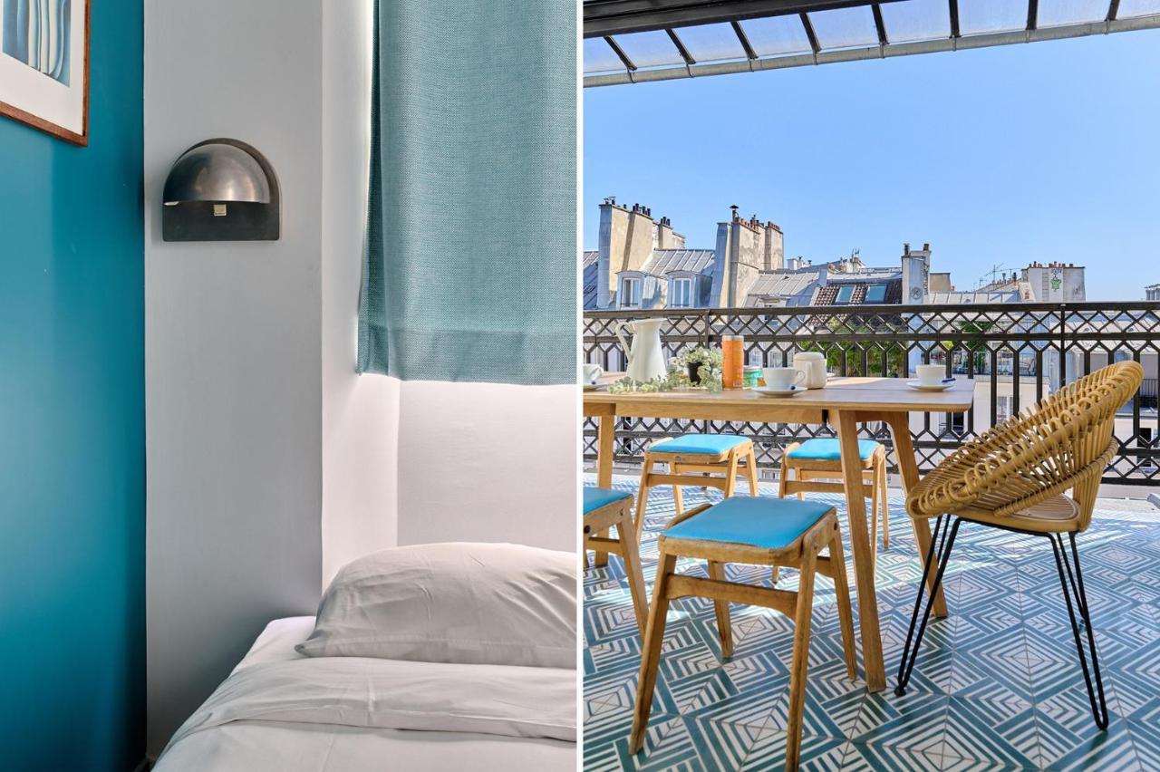 Apartment Center Of Paris With Terrace By Studio Prestige Ngoại thất bức ảnh
